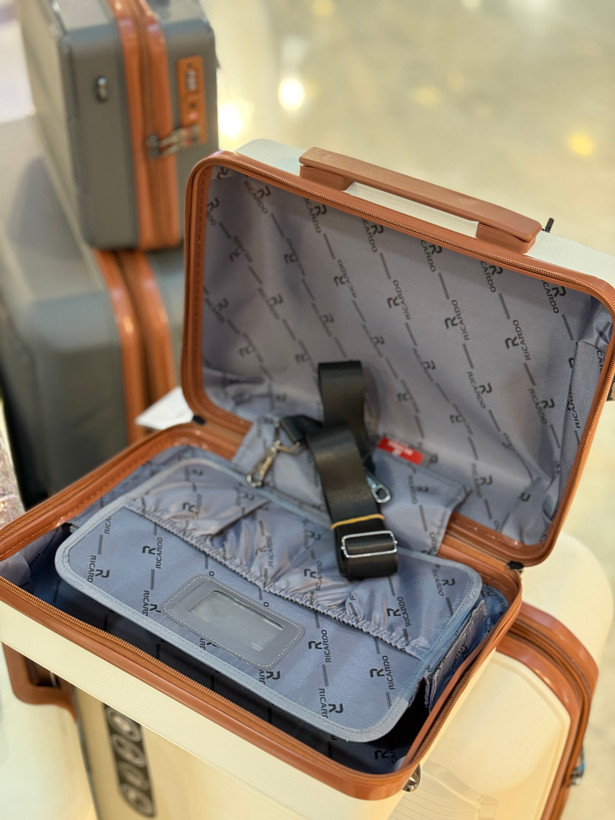 چمدان چهار تیکه برند ریکاردو صد در صد نشکن اورجینال